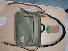 Tas Eiger DIJAMIN Original Bisa Handbag dan Slempang Uk.2L 23x3.5x18cm