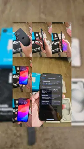 IPHONE 15 128 IBOX RASA BARU
