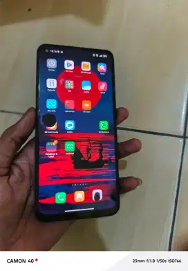 Redmi note 9 minus layar retak sehelay + tompel