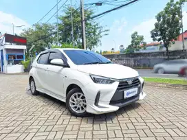 TDP Rendah Toyota Agya 1.2 G Bensin-AT 2022 Putih  CZKUB
