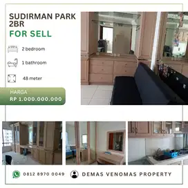 Dijual Apartement Sudirman Park 2BR Furnished Tower A Mid Floor