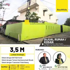 Dijual Cepat Rumah/Kos'an di Bukit Kecil Kota Palembang