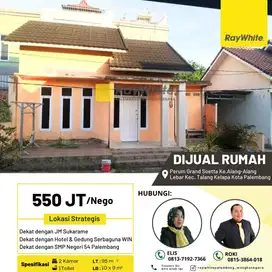 Dijual Cepat Rumah di Alang-Alang Lebar Kota Palembang