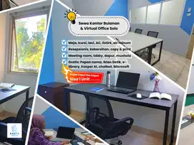 Sewa Kantor Bulanan, Workspace, & Virtual Office Solo Manahan