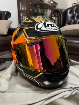 Arai rx7x pedrosa spirit gold samurai