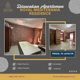 Disewakan Unit Apartemen Royal Mediterania Garden Furnished Best View