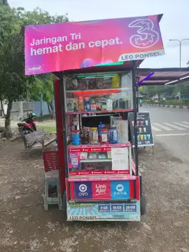 Konter pulsa atau rak pulsa