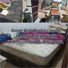 Kami Beli terus Barkas Springbed, Kasur busa & Elektro bekas anda