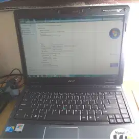Laptop Acer Travelmate 6493 4GB/HDD 320 Minus Baterai