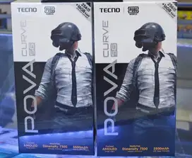 Tecno pova 7 curved 5G nfc ram 8gb+8gb/256gb baru segel garansi resmi