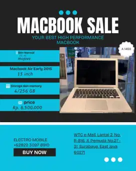 Macbook Air Early 2015 13 inch A1466 (second)