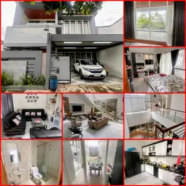 Rumah mewah 2 lantai dalam perumahan nogotirto godean