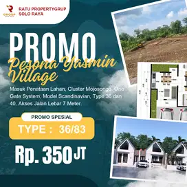 Promo Terbatas : Cluster Mojosongo, 36/83, One Gate System