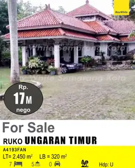 DIJUAL RUMAH DI UNGARAN TIMUR A4193