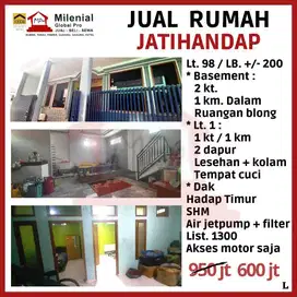 DIJUAL RUMAH DI JATIHANDAP BANDUNG- AKSES MOTOR  L