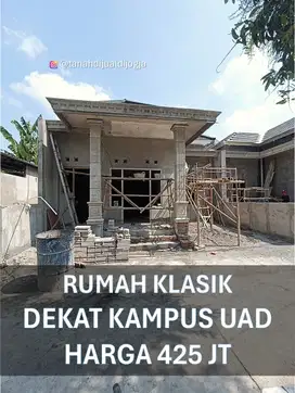 Rumah dekat Kota Jogja di Jl Imogiri Barat KM 10 Proses Bangun