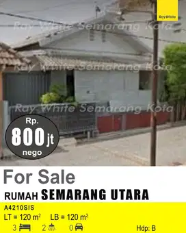 DIJUAL RUMAH DI SEMARANG UTARA A4210