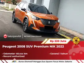 [ GARANSI 1TH ] Peugeot 2008 SUV Premium Orange on Black 2022/2023