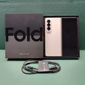 Samsung Z FOLD 4 BEIGE 12/512GB FULLSET NO MINUS RESMI