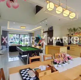 RUMAH 2 LANTAI CANTIK GAYA JEPANG FULL FURNISH PRIVATE POOL SUVARNA