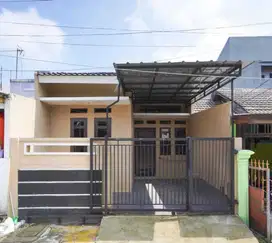 Dijual Murce! Rumah Minimalis Coklat di Pondok Ungu Permai Sektor V
