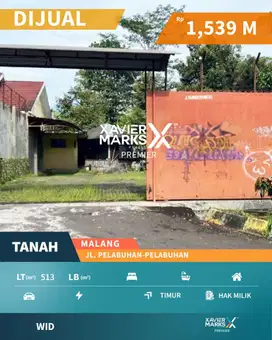 Edisi Jual Cepat TANAH Lokasi Jalan Pelabuhan2, Kota Malang