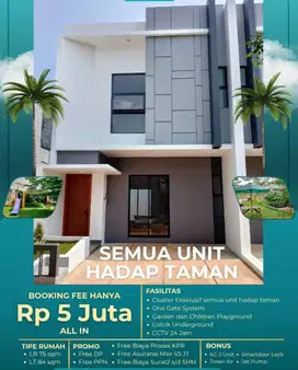 509.Cluster Exclusive Dkt BSD Hny 5Juta All In Strategis Serua Ciputat