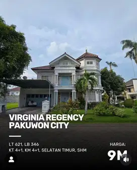 Rumah Virginia Regency Pakuwon City STRATEGIS ROW 3 MOBIL