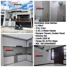 Sewa Rumah Baru Area Perum Gentan, Dekat Laweyan, Purwosari, Baki