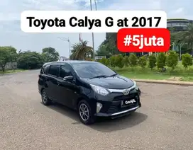 Toyota Calya G at 2017 hitam #5juta