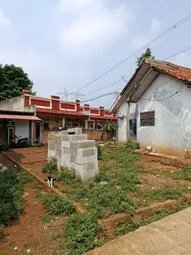Dijual tanah murah pinggir jalan desa rawaklong gunung Sindur