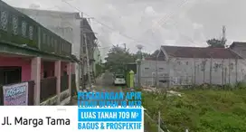 JUAL Tanah Pekarangan, Jl. Margatama KOTA MADIUN Prospektif