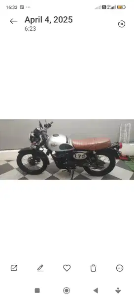 Kawasaki W175 SE original