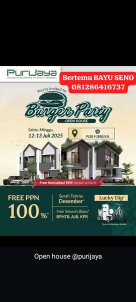 Open house puri jaya cluster di royal Batavia freesurat serah Desembe