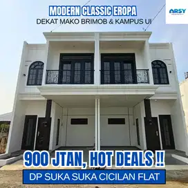 Cluster Eropa Classic di Depok- Proses KPR dibantu Hinggan AKAD!