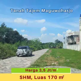 Tanah Yogyakarta 700 Meter Dari Jl Raya Tajem Maguwoharjo SHMP