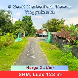 Tanah Area Pemda Sleman 5 Menit Dari Ibarbo Park Shm Pekarangan