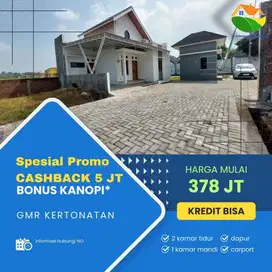 Di jual rumah baru di Kartasura