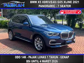 7 seater Odo=14k TAX=MARET2026 Bunga=4,7% BMW X5 Xdrive 40i Xline 2021