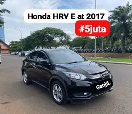 Honda HRV E at 2017 hitam #5juta