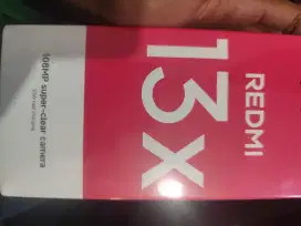 Redmi 13x RAM 8/256 GB new masih di segel