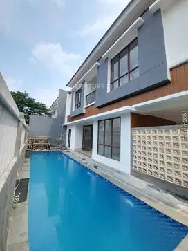 Rumah sudah renovasi siap huni posisi hook di Discovery Bintaro Jaya