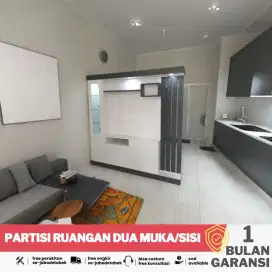 Lemari partisi ruangan dua muka/sisi minimalis-Penyekat/sekat ruangan