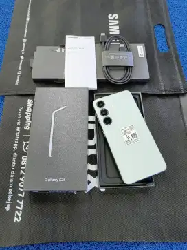 Samsung Galaxy S25 12-512gb baru pake 5 Bln like new grs resmi sein