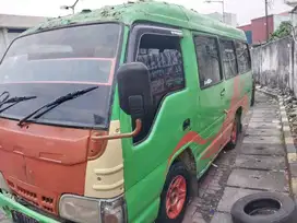 isuzu elf mhr 55 thn1997 w hijau long chasis manual disel mesin bagus
