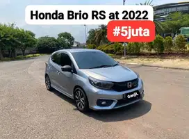 Honda Brio RS at 2022 silver #5juta