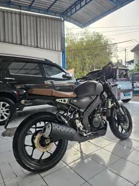 YAMAHA XSR 2022 Bonus Modif Ganteng, Mulus & Parts Original Masih