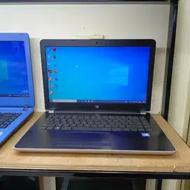 Laptop second hp,asus,acer Intel celeron Ram 4gb SSD 128gb siap pakai