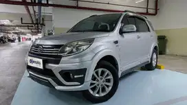 2015 TDP 6,JT Daihatsu Terios 1.5 ADVENTURE R Bensin-AT Putih