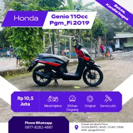 Honda Genio 110cc Pgm_Fi Esp tahun 2019 Pajak Hidup
